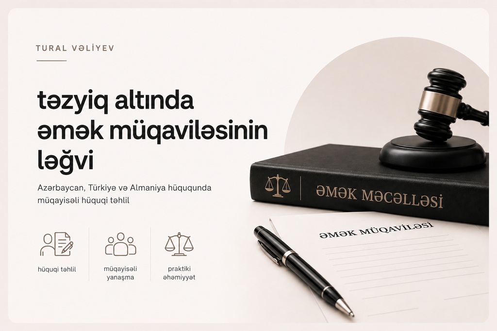 Əmək müqaviləsinin işəgötürənin təzyiqi altında işçi tərəfindən ləğv edilməsi ilə bağlı bir sıra nəzəri məsələlər haqqında.